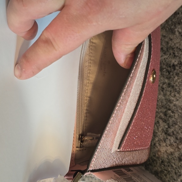 ❌SOLD❌ Kate Spade Pink Glitter Crossbody Duo NWT - Picture 8 of 9